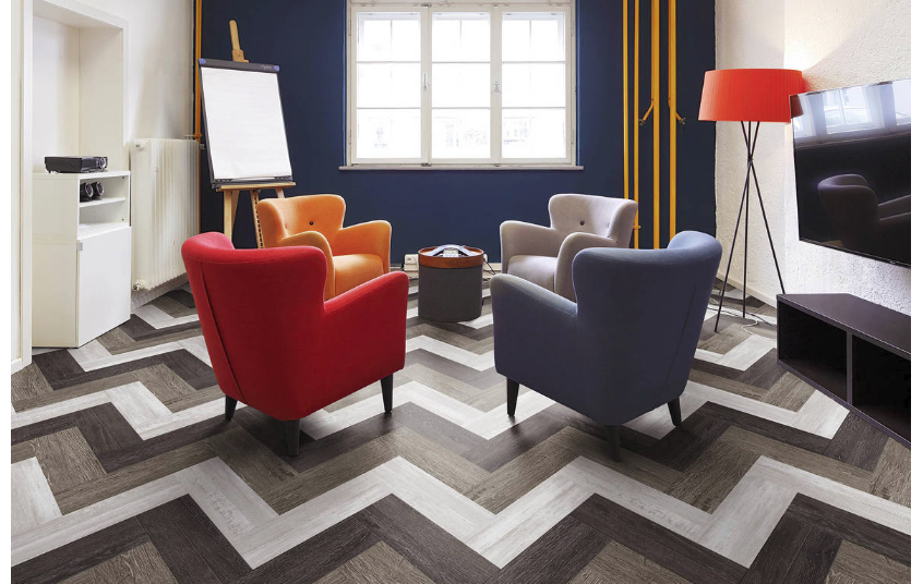Herringbone- Design Flooring is in Vogue