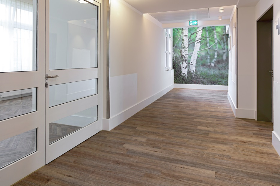 Healthcare sector - Create a warm and homely structure with a design floor