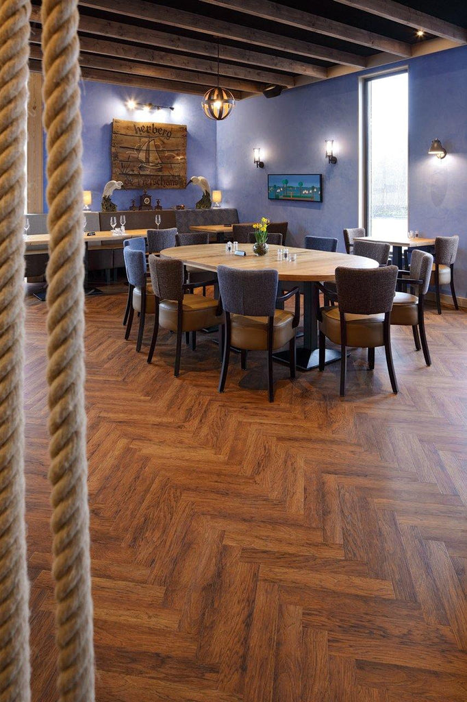 Parquet - Distressed Aged Hickory PQ 3055 - Project Floors - Vinyl Parquet - Parquet - Project Floors New Zealand Flooring Design specialists