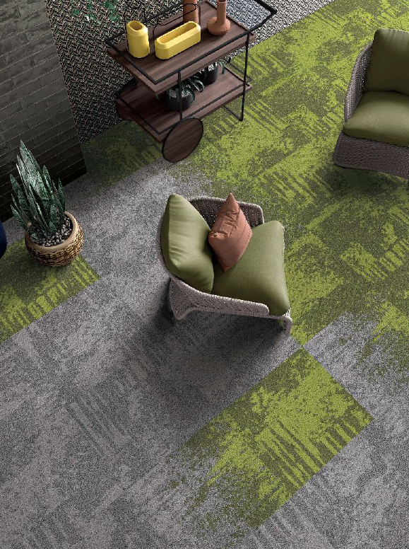 Enchanted - Protile - Half Green 5 - Project Floors - Carpet tile - Enchanted - Project Floors New Zealand Flooring Design specialists