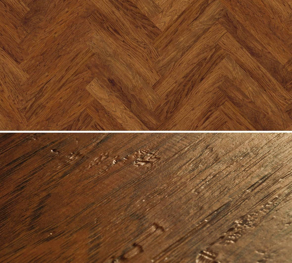 Parquet - Distressed Aged Hickory PQ 3055 - Project Floors - Vinyl Parquet - Parquet - Project Floors New Zealand Flooring Design specialists